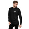 Innocent Menace - Long Sleeve Shirt (Black/White) - Image 2