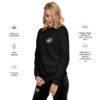 Innocent Menace - Long Sleeve Shirt (Black/White) - Image 3