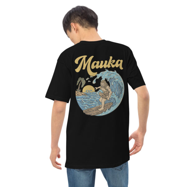 Mauka Surfer Caveman - T-Shirt - Image 3