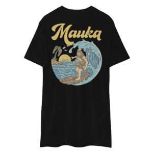 Mauka Surfer Caveman - T-Shirt