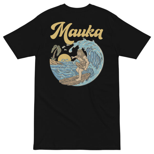 Mauka Surfer Caveman - T-Shirt - Image 6